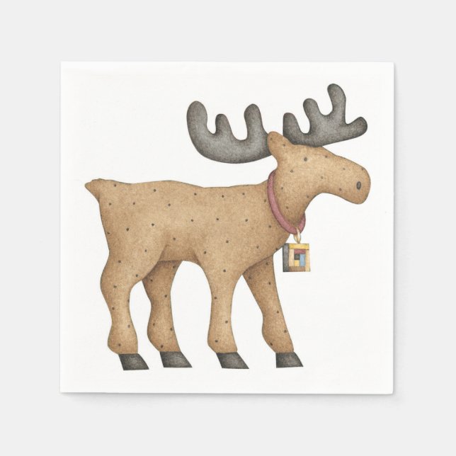 Moose Napkin (Front)