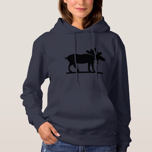 Moose on the Loose Hoodie (Front)