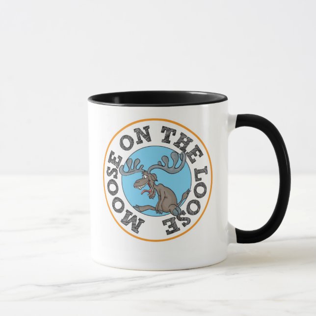 Moose on the Loose Mug (Right)