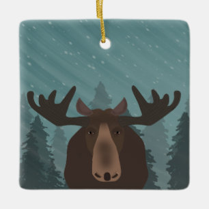Moose Ornament