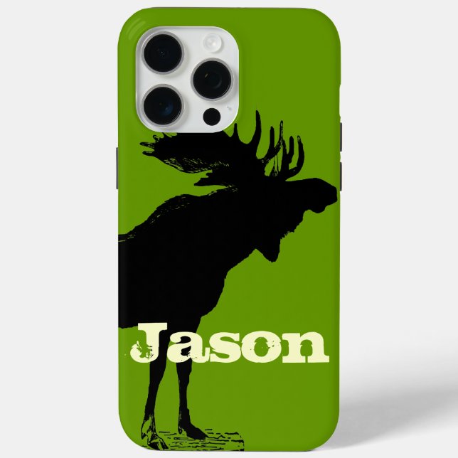 Moose Personalised iPhone Case-Mate iPhone Case (Back)