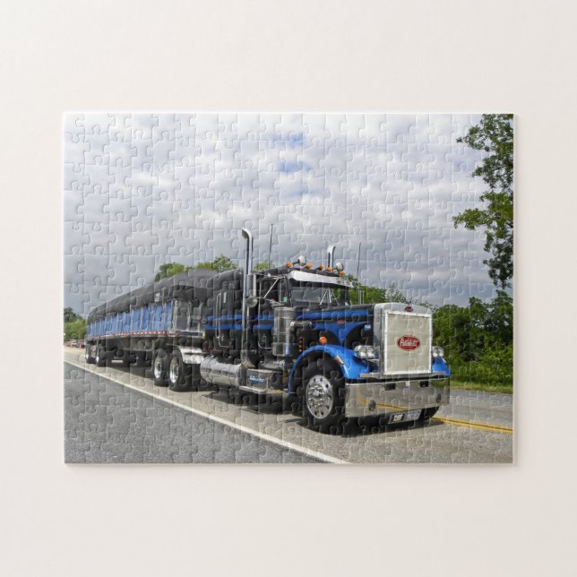 Moose Peterbilt 359 Puzzle (Horizontal)