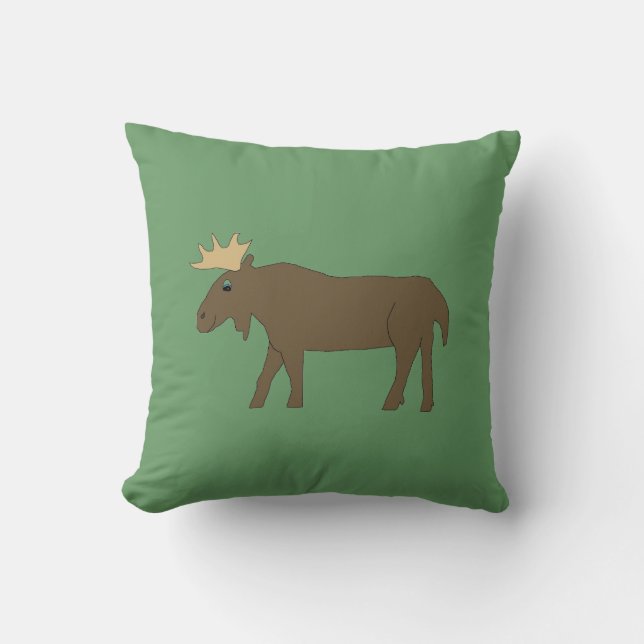 Moose pillow (Front)