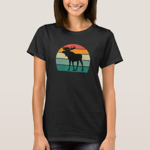 Moose Scandinavia High North Canada Antlers Moose T-Shirt
