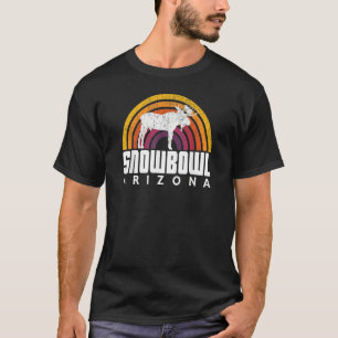 Moose Snowbowl Arizona Cool Classic Vintage Retro  T-Shirt