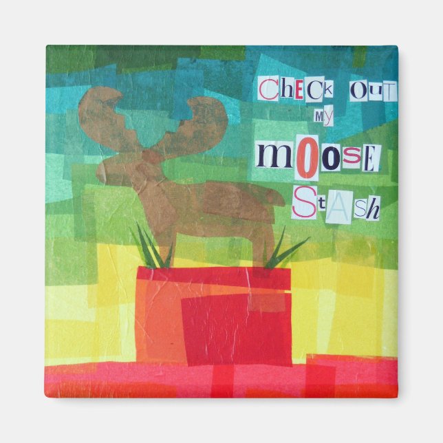 Moose Stash Magnet (Front)