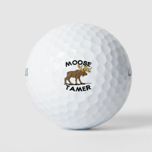 Moose Tamer Shirt Hiking Moose Gift T-Shirt Golf Balls