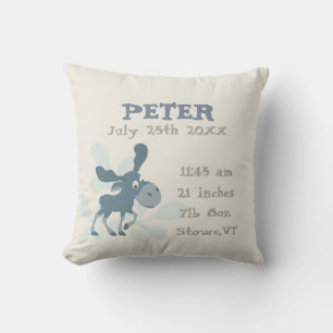 Moose Throw Pillow