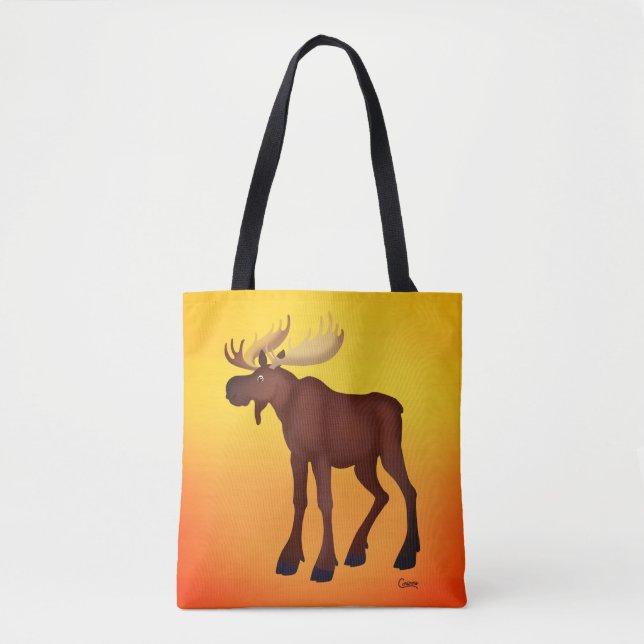 Moose - Tote Bag (Front)