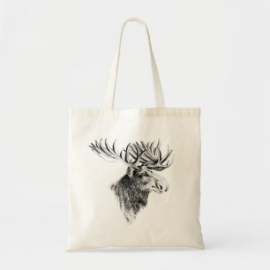Moose Tote Bag