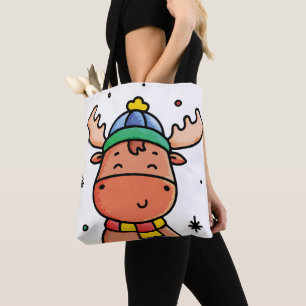 Moose Tote Bag