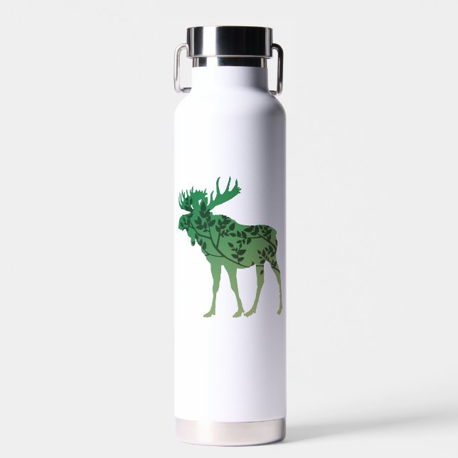 Moose Tree Water Bottle (Front)