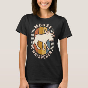 Moose Whisperer Vintage Classic Retro Animal Love T-Shirt