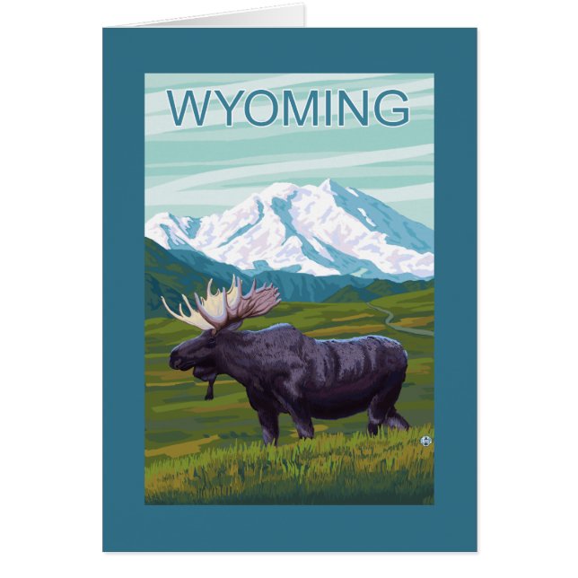 Moose with MountainWyoming (Front)