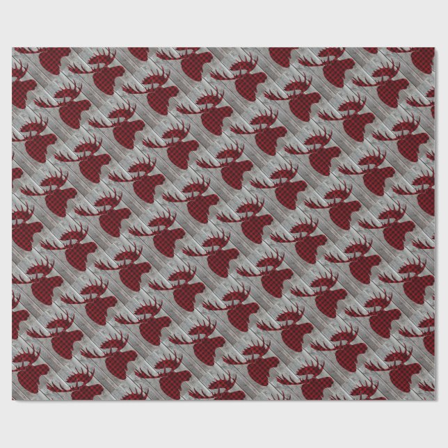 Moose Wrapping Paper (Flat)