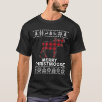Moose Xmas Lover Christmas Reindeer Ugly Christmas