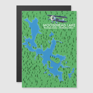 Moosehead Lake,Piscataquis County map