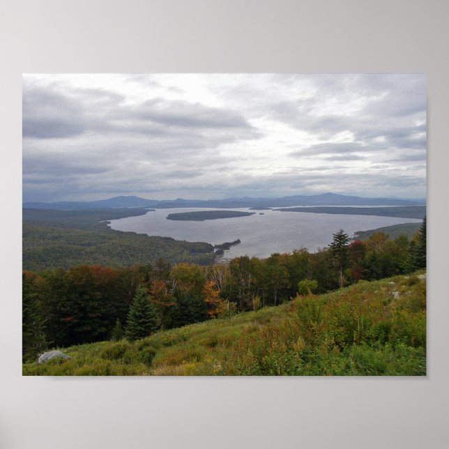 Mooselookmeguntic Lake, Maine Poster (Front)