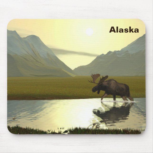 Moosepad Mouse Pad (Front)