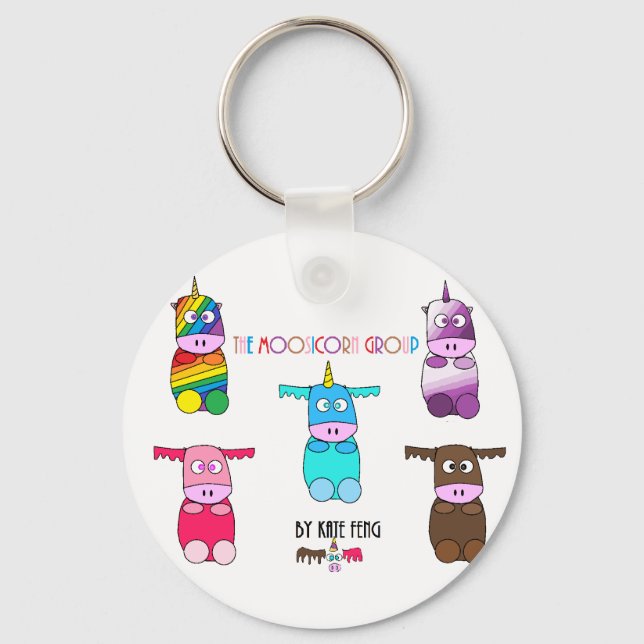Moosicorns Key Ring (Front)