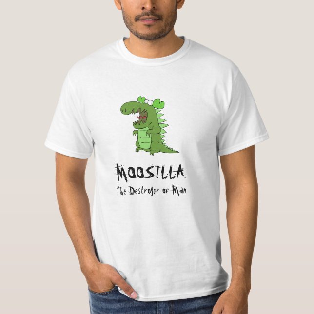 MOOSILLA The Destroyer of Man T-Shirt (Front)