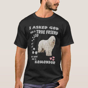 Mop Dog Mum, Hungarian Sheepdog Dad Costume, Cute T-Shirt