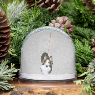 Mop Dog Snowglobe