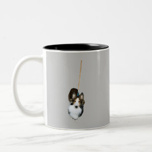 Mop Dog Two-Tone Coffee Mug