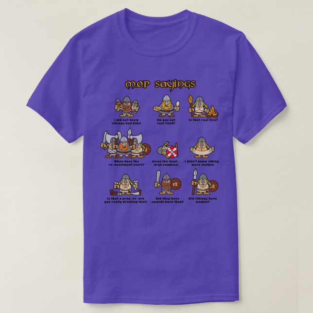 Mop Sayings 2 T-Shirt (Design Front)