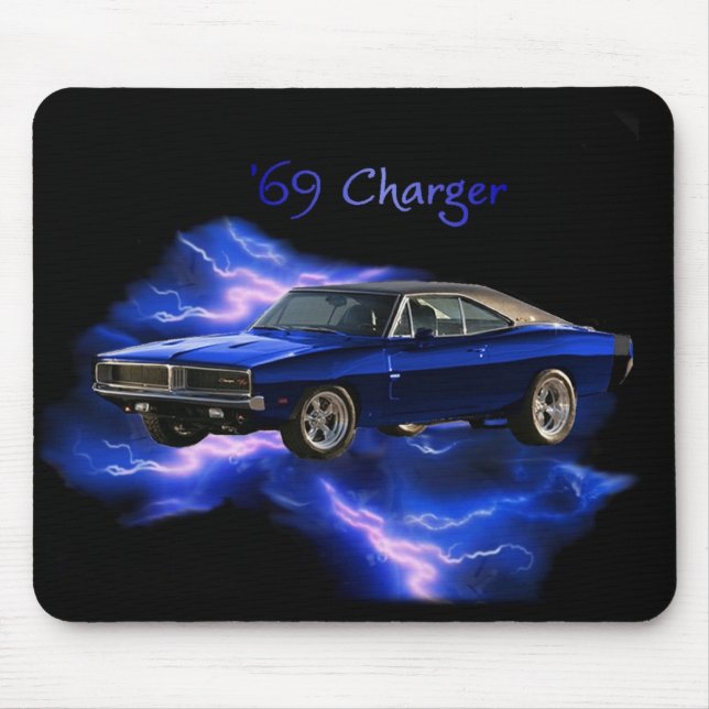 Mopar:  '69 Dodge Charger Mouse Pad (Front)