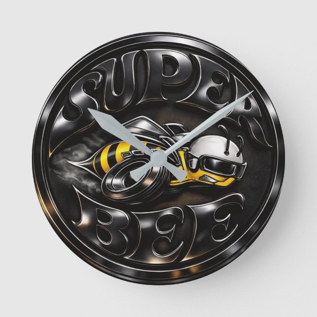 Mopar - Dodge Super Bee Round Clock (Front)