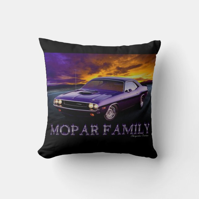 MOPAR FAMILY PILLOW (Front)