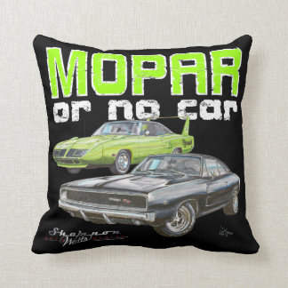 MOPAR or No Car Pillow