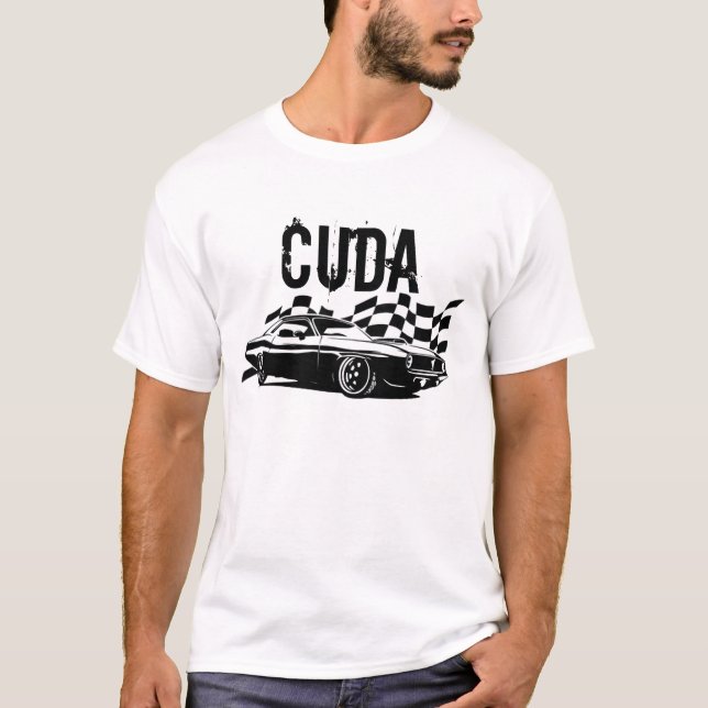 Mopar - Plymouth Cuda - Barracuda T-Shirt (Front)