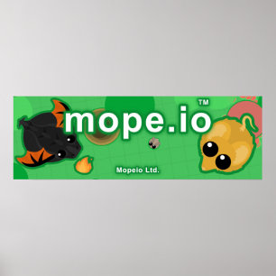 Mope.io official canvas poster