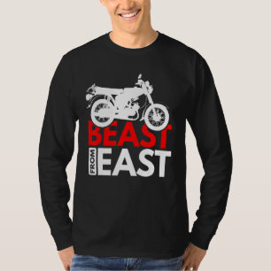Moped S51 Simmi Beast From East Ddr Motorcycle Say T-Shirt