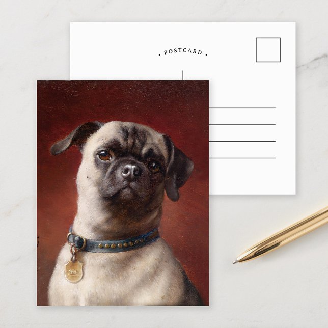 Mops | Carl Reichert Postcard (Creator Uploaded)