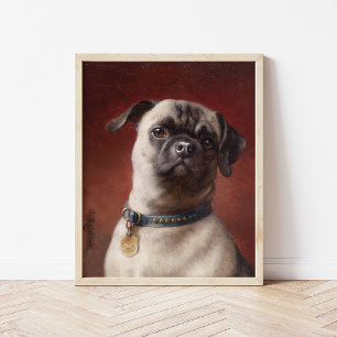 Mops   Carl Reichert Poster
