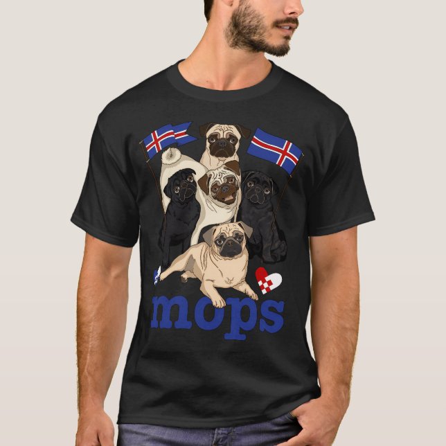 MOPS! (Icelandic version!) T-Shirt (Front)