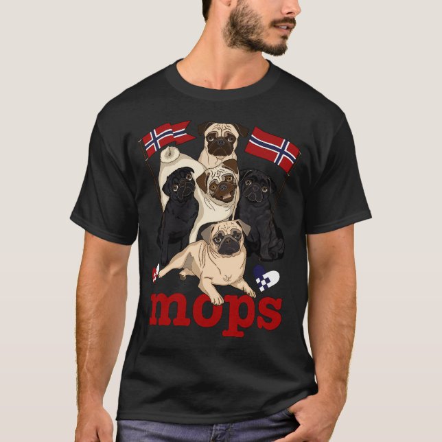 MOPS! (Norwegian version!) T-Shirt (Front)