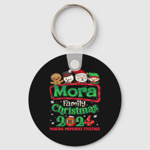Mora Family Christmas 2024 Making Memories Togethe Key Ring