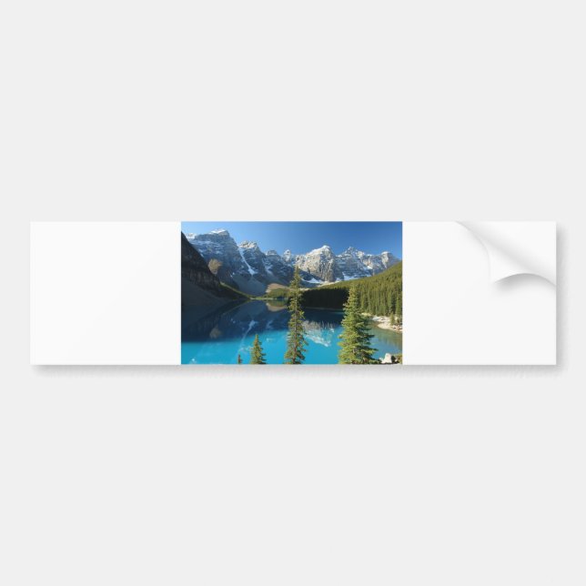 Moraine Lake 3 Bumper Sticker (Front)