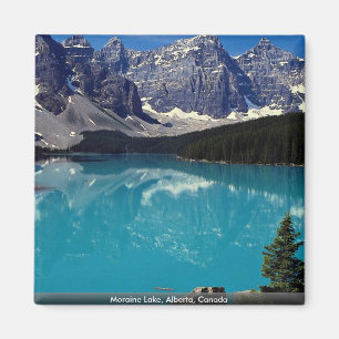 Moraine Lake, Alberta, Canada Magnet