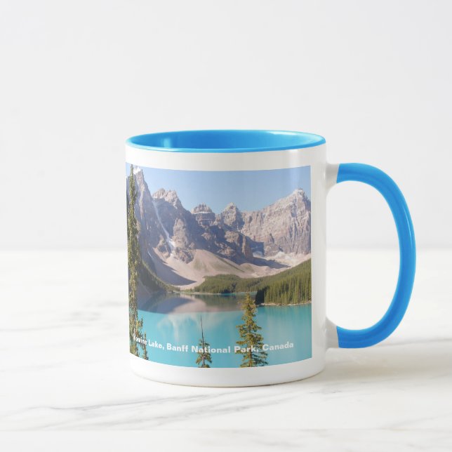 Moraine Lake/Banff National Park, Canada Mug (Right)