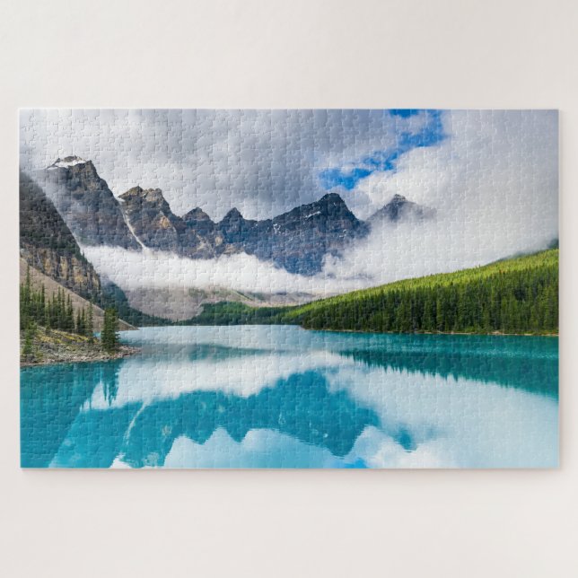 Moraine Lake Banff National Park Canada Travel Jigsaw Puzzle (Horizontal)