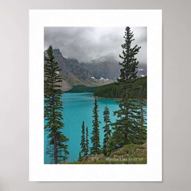 Moraine Lake, Banff NP Canada Poster (Front)