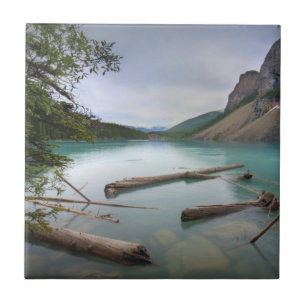 Moraine Lake Canada Ceramic Tile