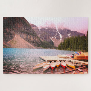 Moraine Lake Canada Jigsaw Puzzle