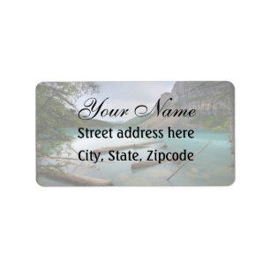 Moraine Lake Canada Label