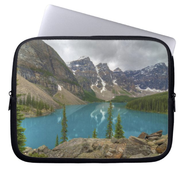 Moraine Lake Canada Laptop Sleeve (Front)